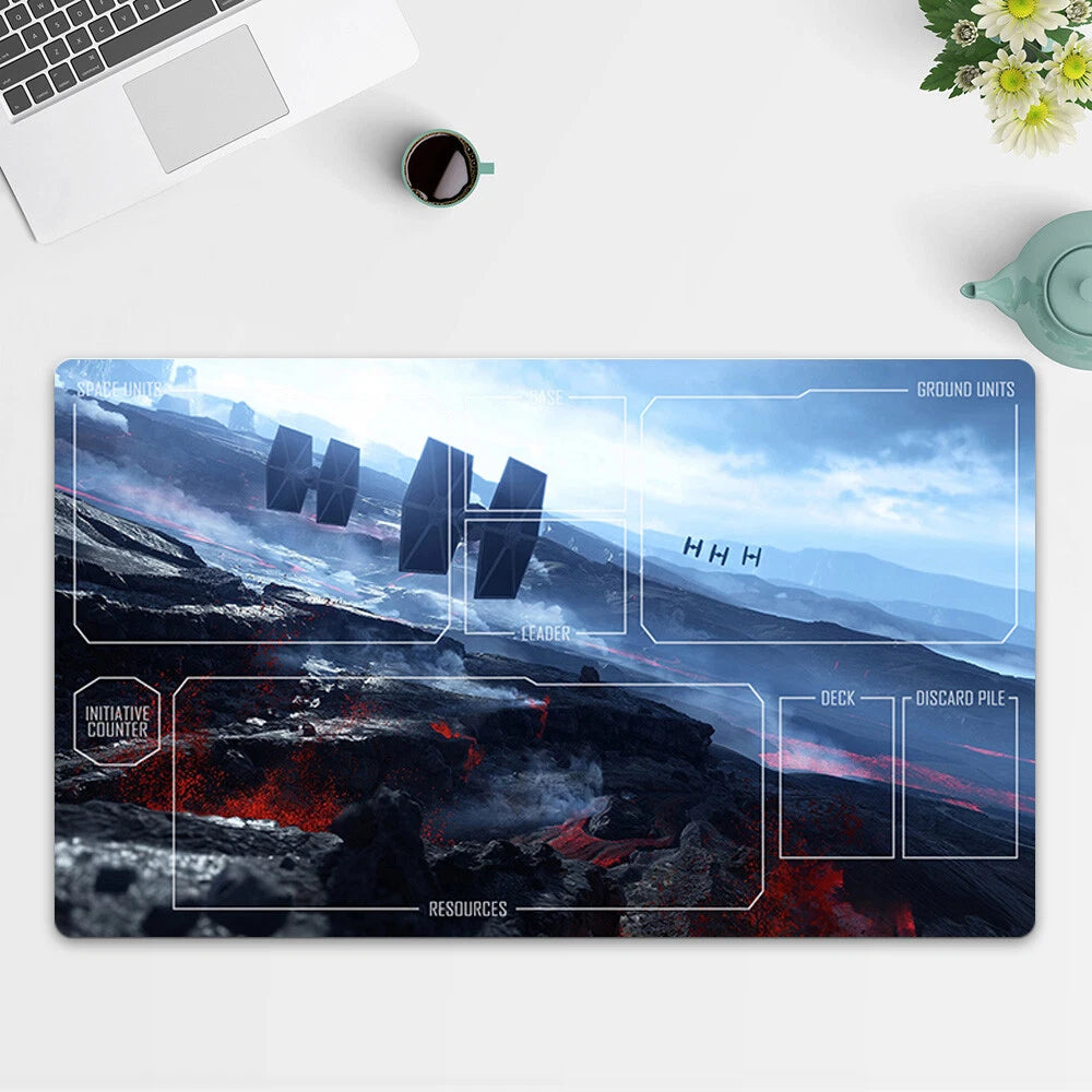 Playmat Battlefront TCG Starwars : Unlimited Trading Card Game Play Mat Free Bag