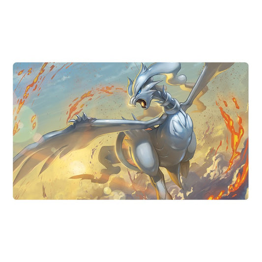 Reshiram Board Game Pokemon Playmat PTCG TCG CCG Play Pad Trading Card Games Mat