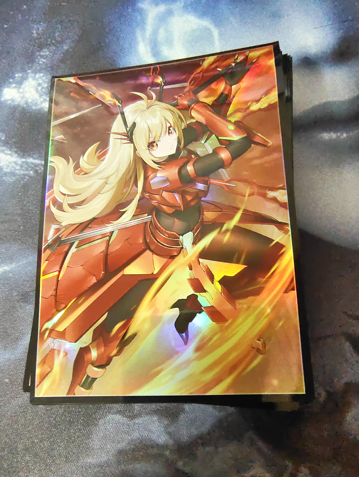 Sky Striker Ace Kagari Holographic Card Sleeves