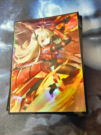 Sky Striker Ace Kagari Holographic Card Sleeves
